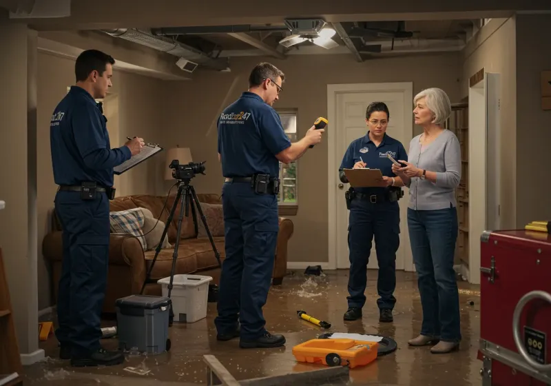 Water Damage Assessment and Insurance Documentation process in Troy, NC