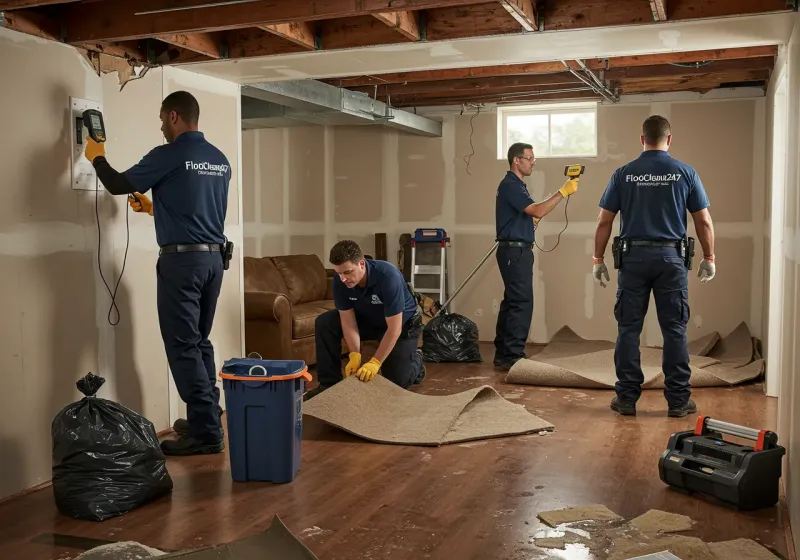 Flood DamageMaterial Assessment and Debris Removal process in Troy, NC
