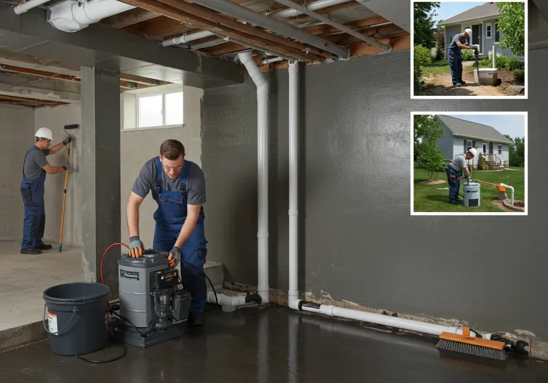 Basement Waterproofing and Flood Prevention process in Troy, NC